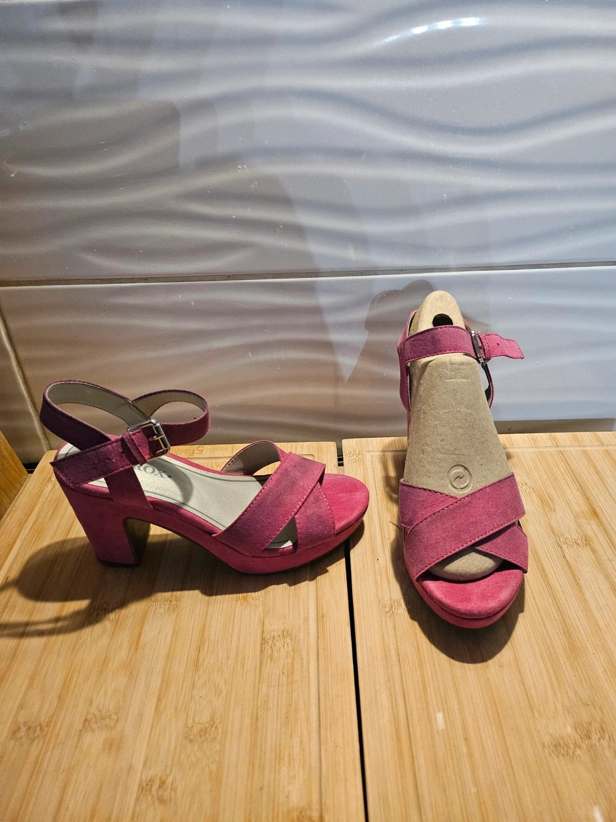 chaussure nose abimé pin up talon